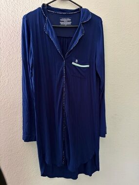 Victoria's Secret Royal Blue Long Sleeve Shift Dress